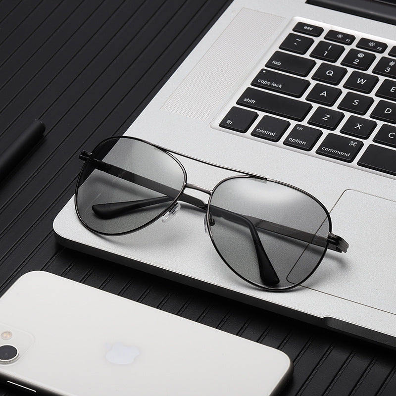 Moderne winkelframes Sonnenbrille Karnz