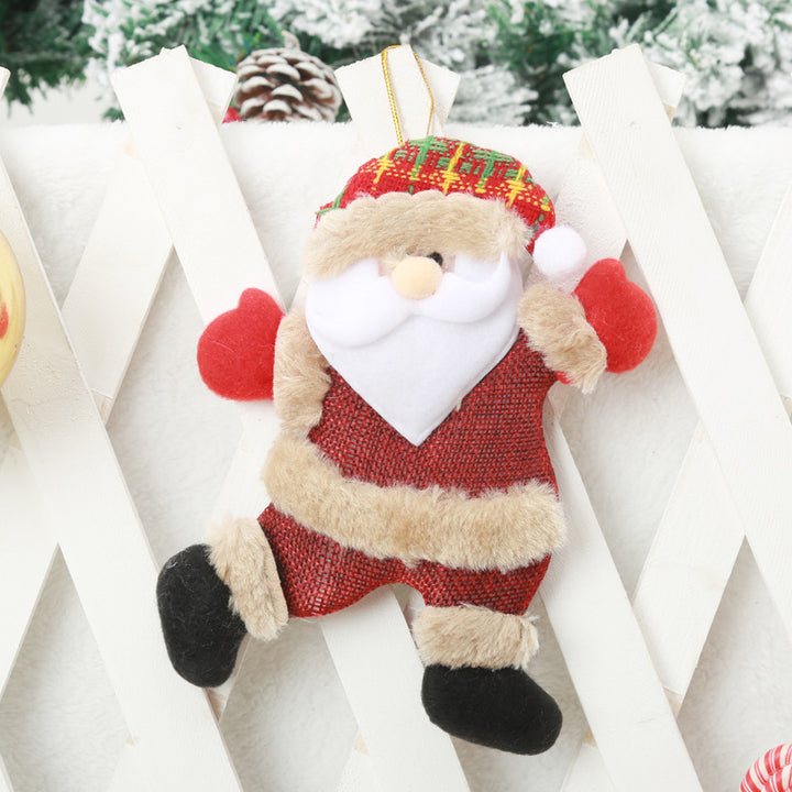 Dekorative Weihnachtsmann Anhänger Karnz