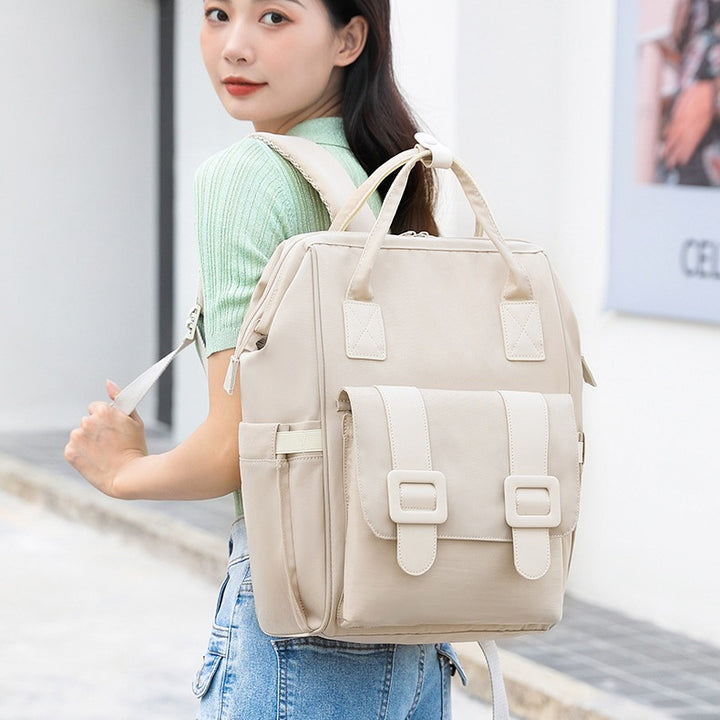 Stylischer Mehrfach-Taschen-Rucksack Karnz