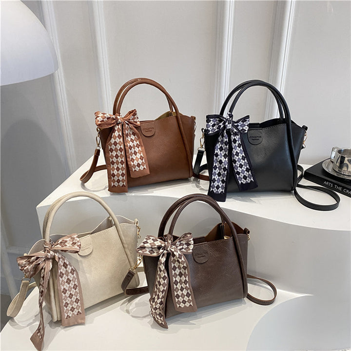 Elegante Schleifenakzent-Handtasche Karnz