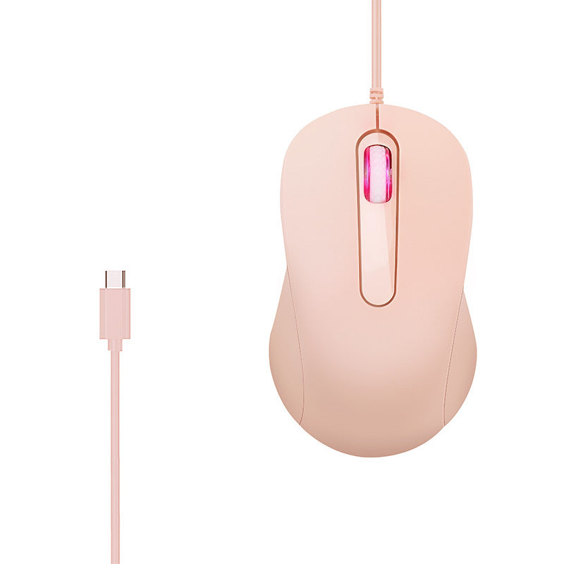 Ergonomische kabelgebundene optische Maus mit anpassbarer RGB-Beleuchtung Karnz