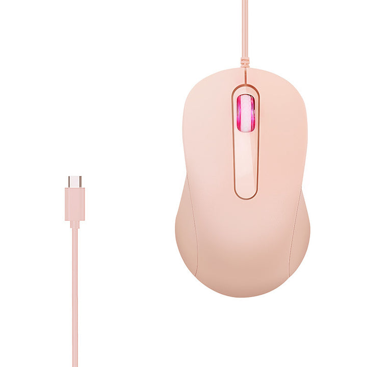 Ergonomische kabelgebundene optische Maus mit anpassbarer RGB-Beleuchtung Karnz