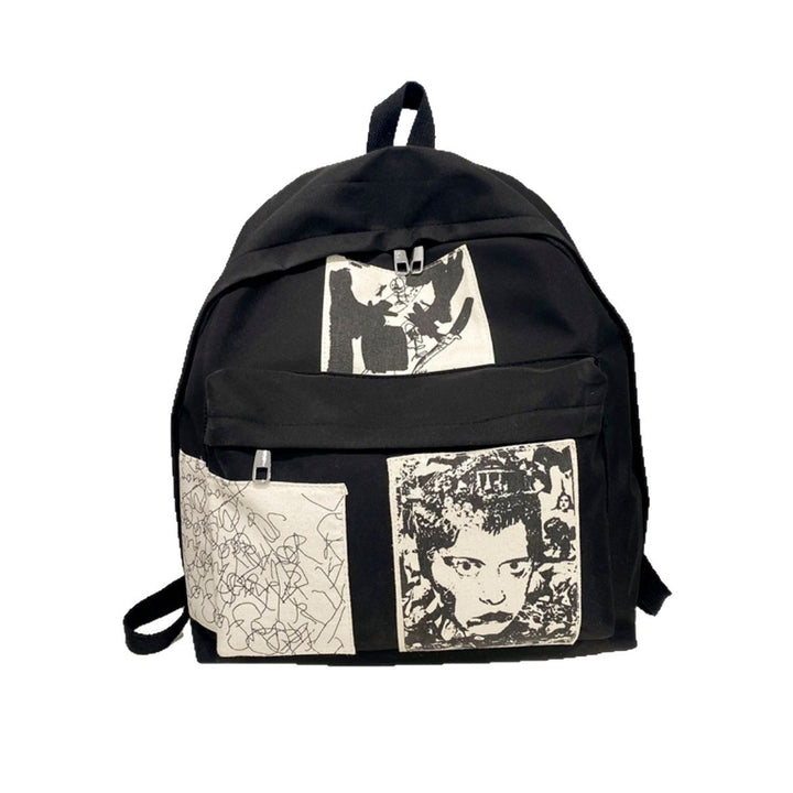 Modischer Rucksack mit Künstlerischen Prints Karnz