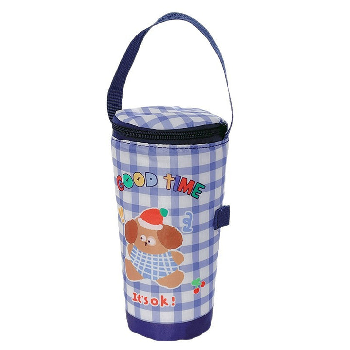 Süße Katzenmotiv isolierte Lunch-Tasche
