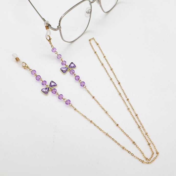 Elegante mit Schleife dekorierte Halskette Karnz