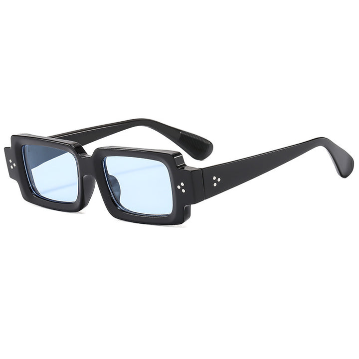 Fette rechteckige Rahmenbrille Karnz