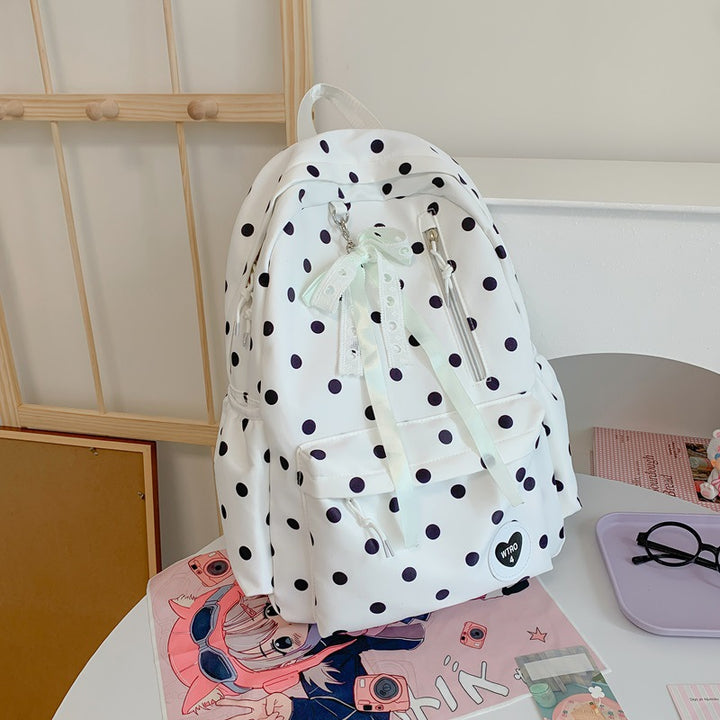Trendy Punkte Rucksack Karnz