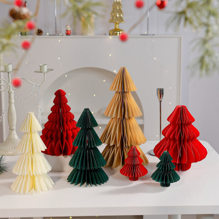 Dekorative Papier Weihnachtsbaum Karnz