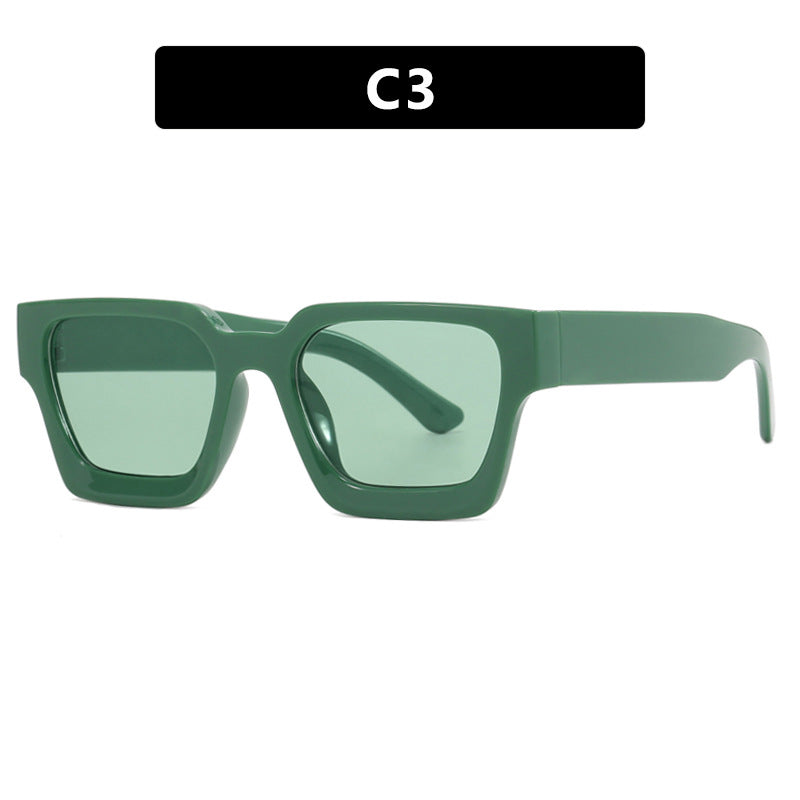Damen modische quadratische Lesebrille mit transparenter Rahmenkonstruktion Karnz
