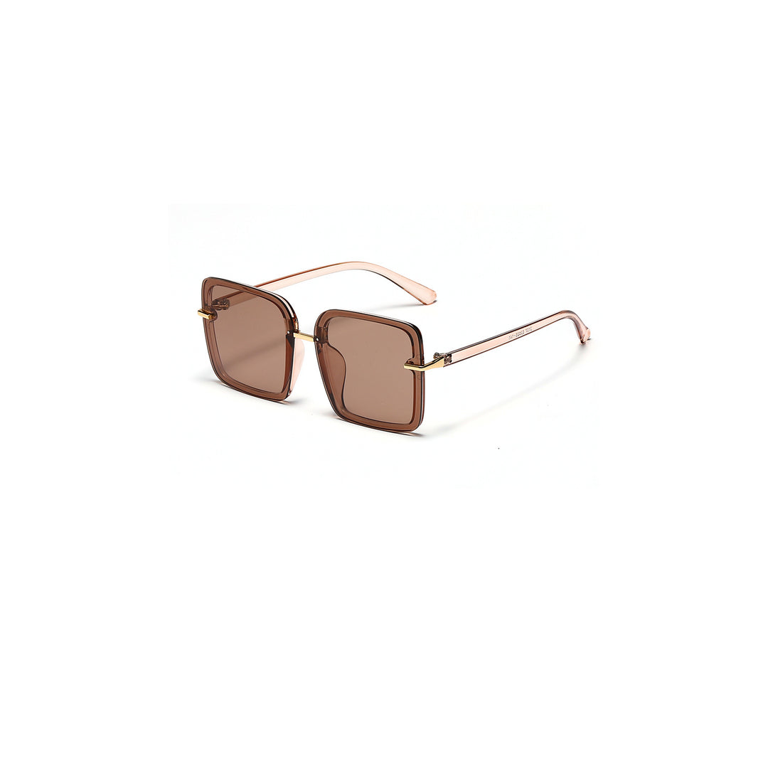 Damen quadratische Sonnenbrille mit elegantem Rahmen und UV-Schutz Karnz