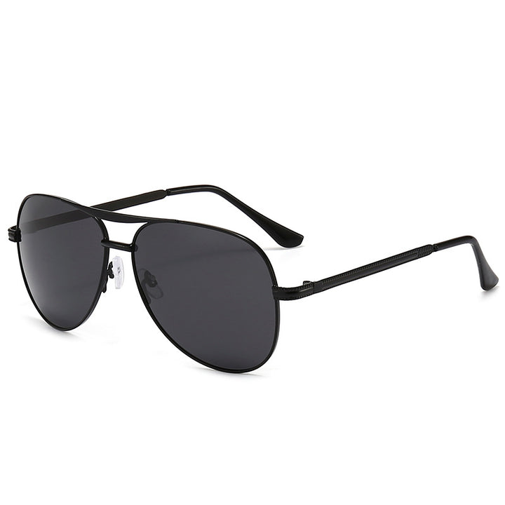 Herren modische Pilotensonnenbrille mit kratzfesten Gläsern Karnz