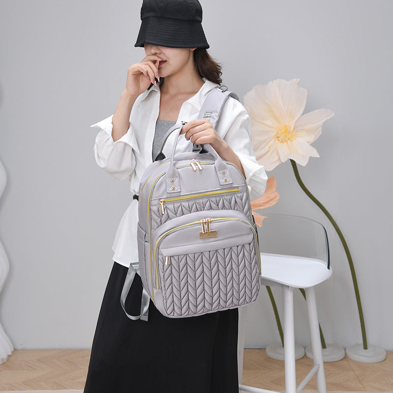 Stylischer gesteppten Wickelrucksack Karnz