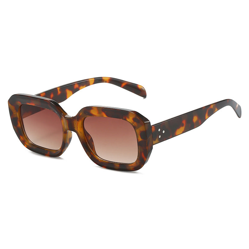Damen oversized quadratische Sonnenbrille mit trendigem Design Karnz
