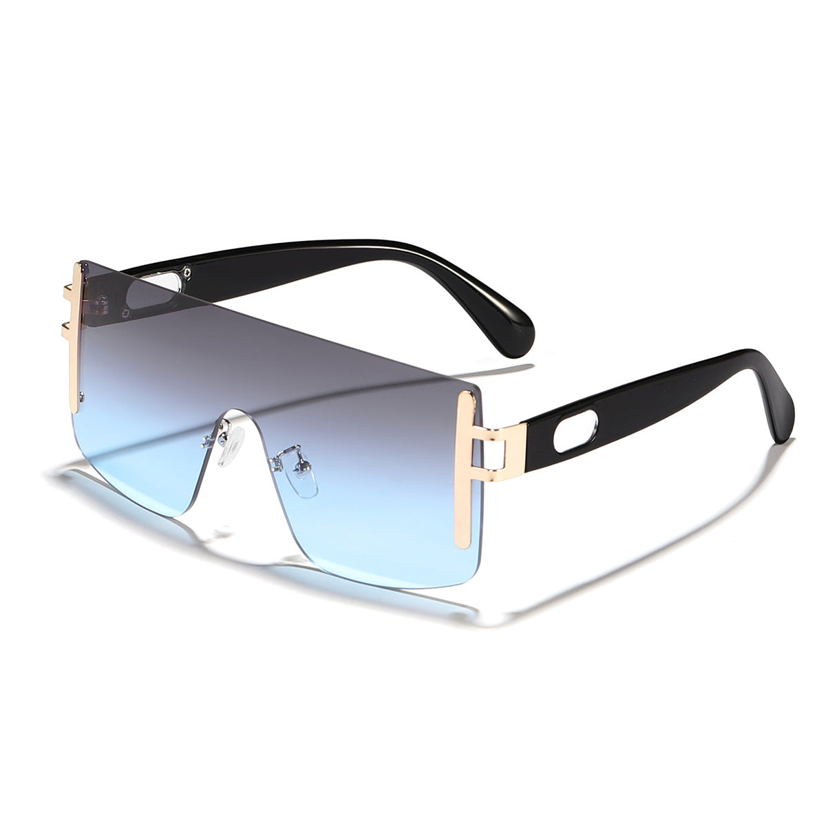 Damen oversized Sonnenbrille mit modernem futuristischen Design Karnz