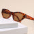 Damen einzigartige geometrische Sonnenbrille Karnz