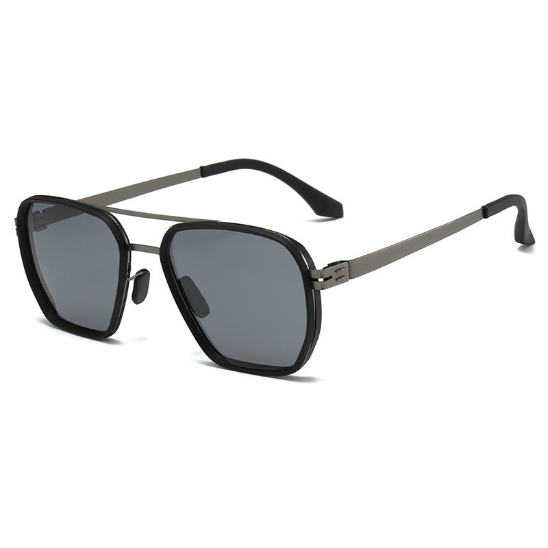 Damen moderne oversized quadratische Sonnenbrille Karnz