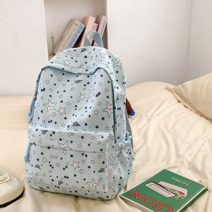 Sternmuster-Schulrucksack