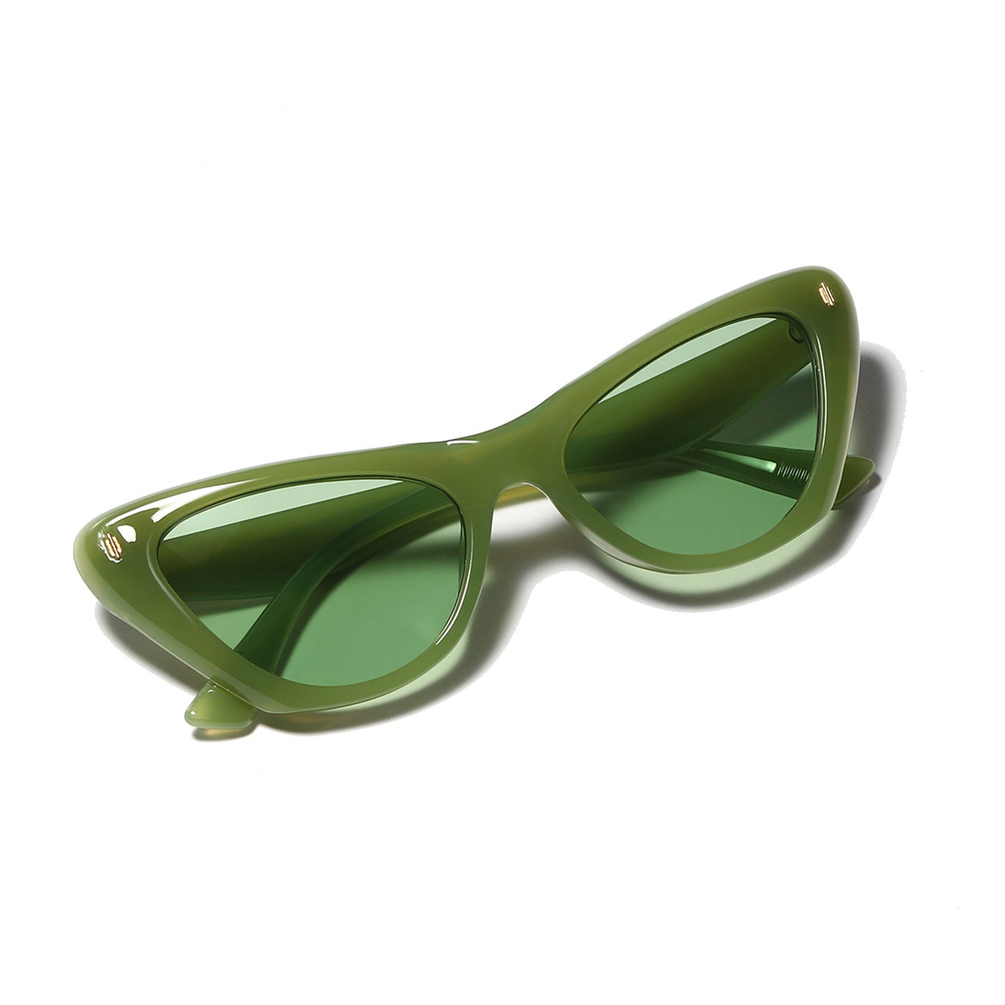 Damen trendige Cat-Eye Sonnenbrille Karnz