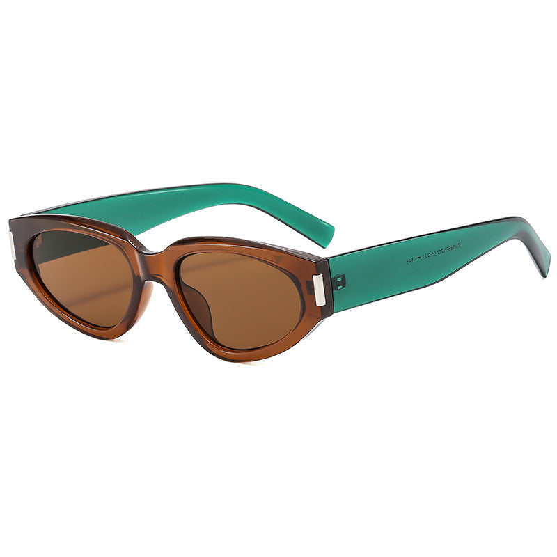 Damen Katzenaugen Sonnenbrille Karnz
