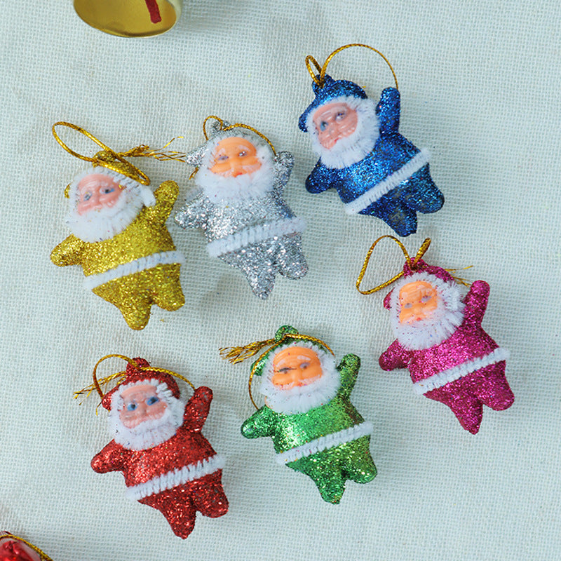 Festliche Weihnachtsmann-Anhänger Karnz
