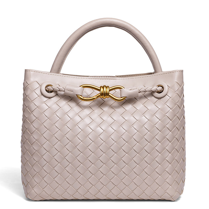 Woven Leather Tote Bag Karnz