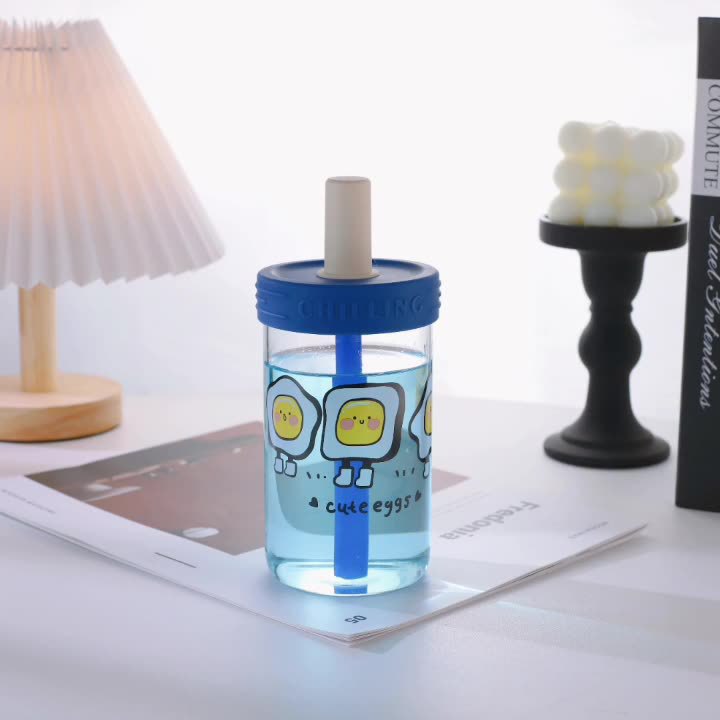 Damen kreativer Trinkbehälter mit praktischer Silikon-Oberfläche und verspieltem Tierdesign Karnz