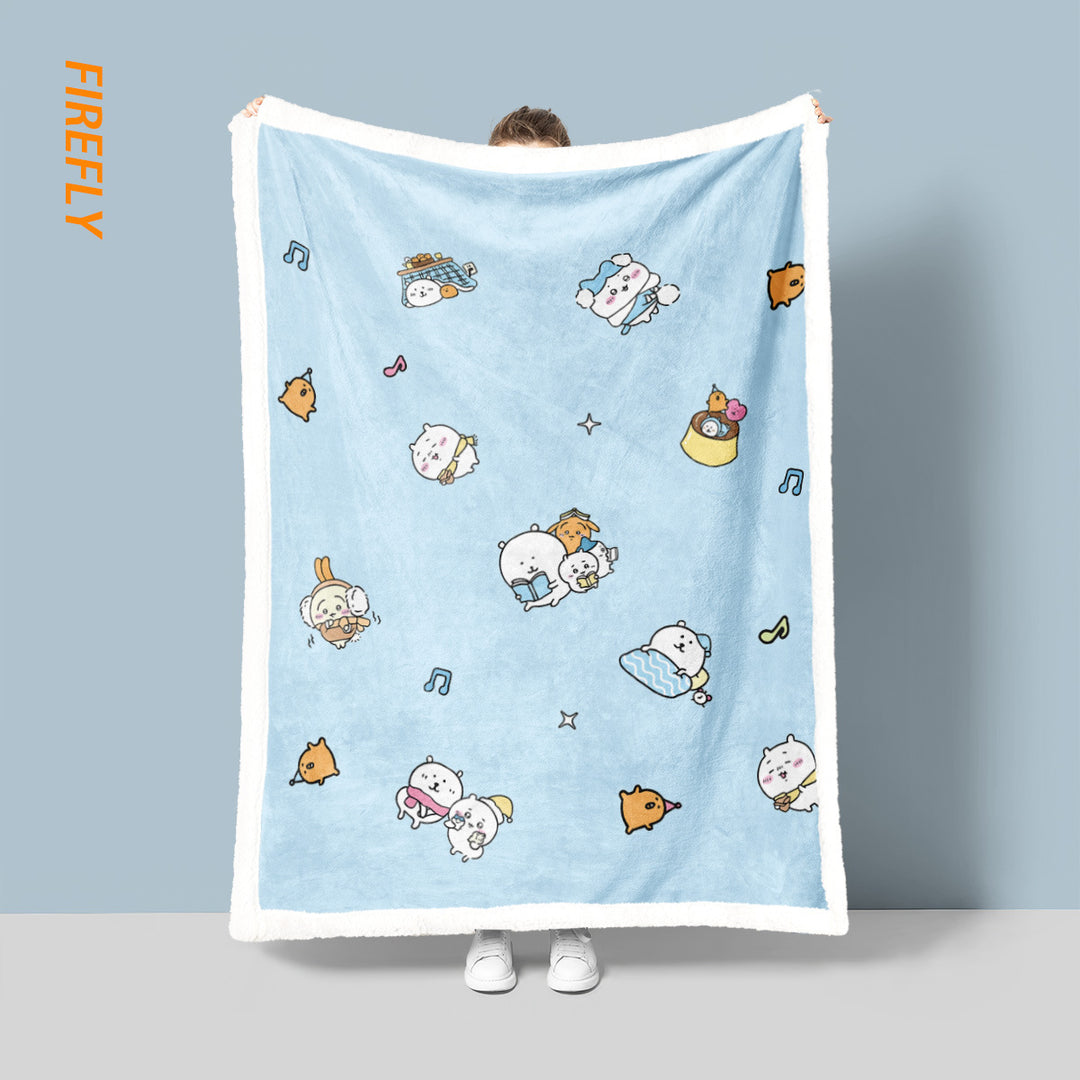 Cartoon-Themen Fleece-Wurfdecke