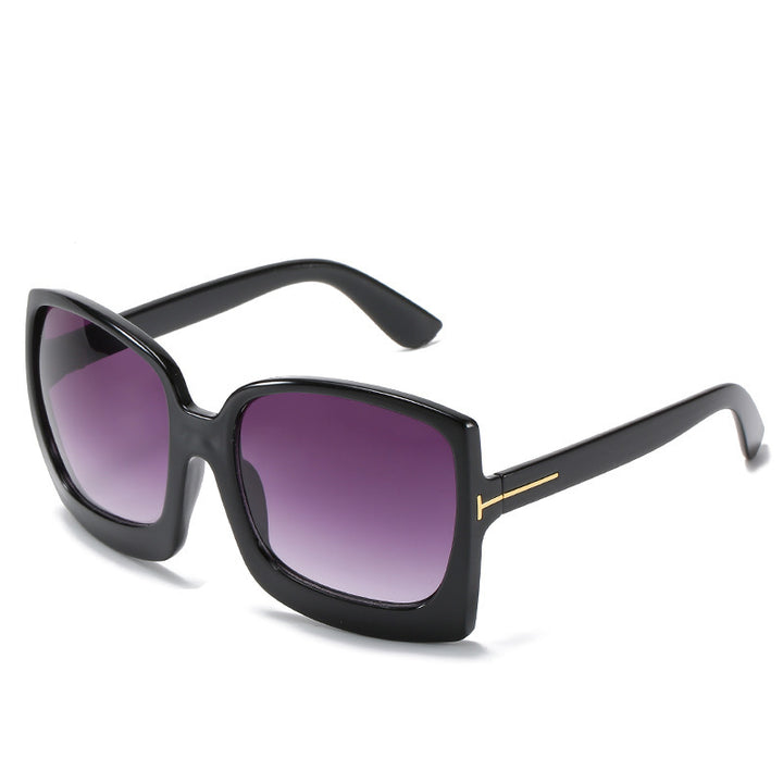 Oversized Fashion Gradient Sonnenbrille Karnz