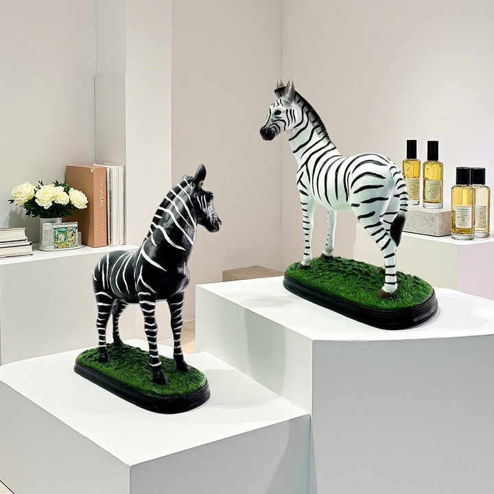 Dekorative Zebrafigur Karnz