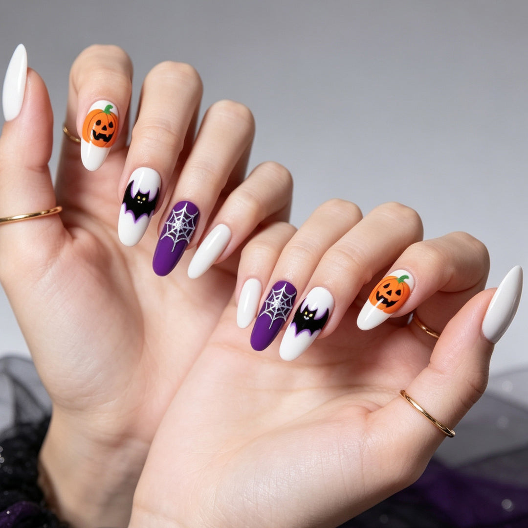 Halloween-Themen-Nail-Art Karnz