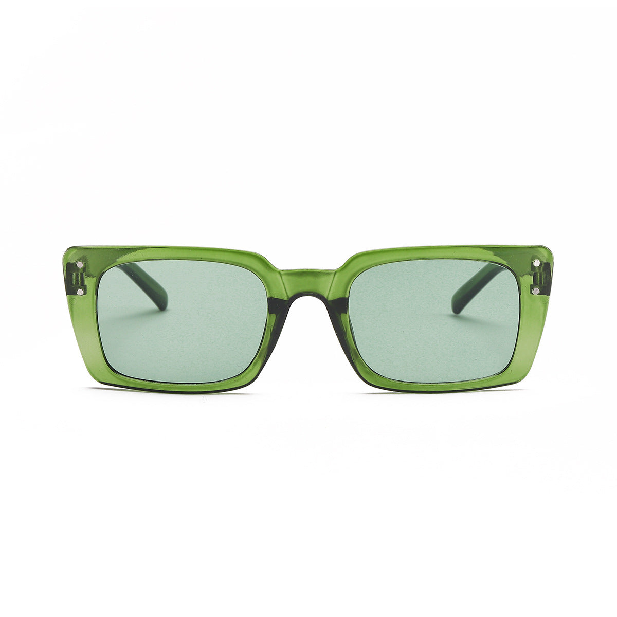 Damen quadratische Sonnenbrille mit tierischem Muster Karnz