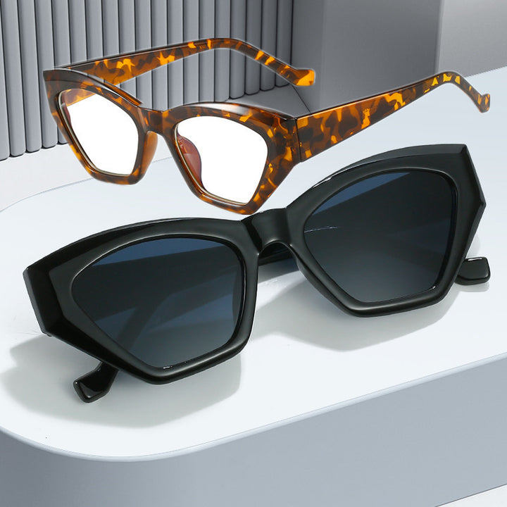 Damen Cat-Eye Sonnenbrille mit UV-Schutz Karnz