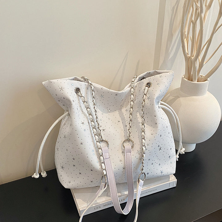 WoStylish Zugband Schultertasche Karnz