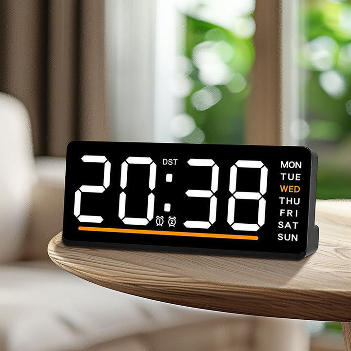 Digitaler Wecker mit Großem Led-Display und Mehreren Alarmfunktionen Karnz