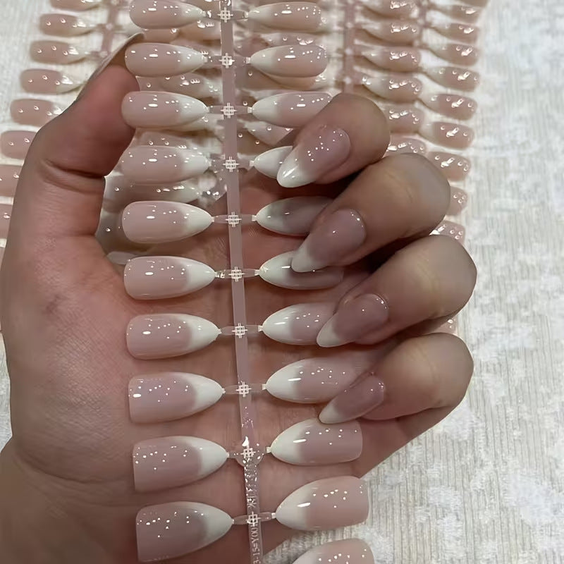 Premium langlebige mandelförmige Nagelspitzen Karnz