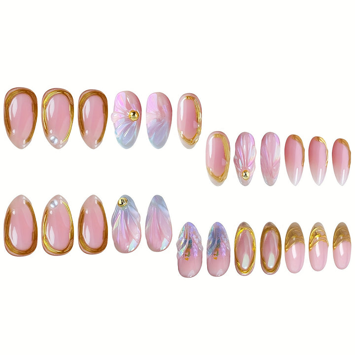 Künstlerische Gel-Nagelverlängerungen Karnz