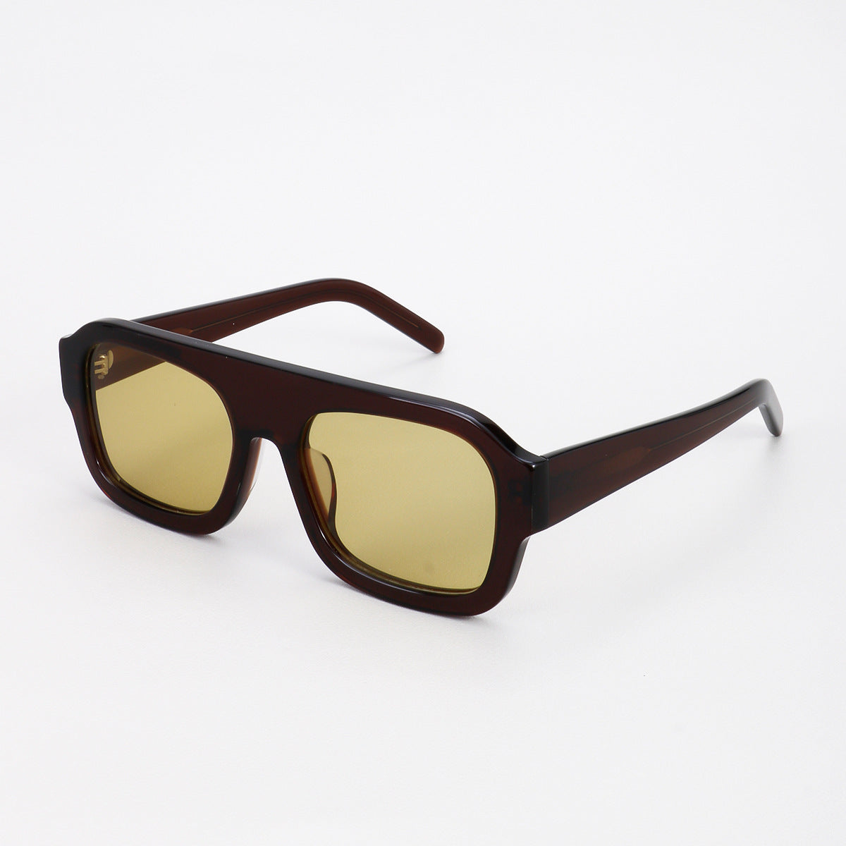 Damen quadratische Sonnenbrille aus hochwertigem Kunststoff mit polarisierenden Gläsern Karnz