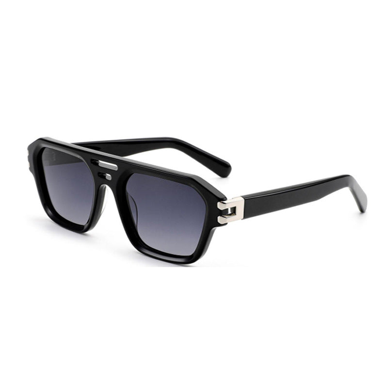 Damen modische Sonnenbrille im luxuriösen Design mit robustem Kunststoffrahmen Karnz