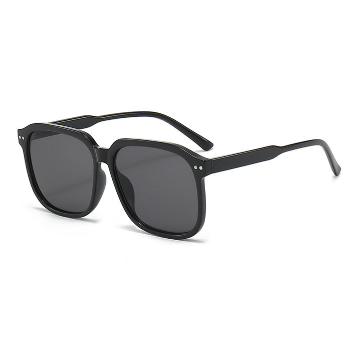 Damen Quadratische Sonnenbrille mit robustem Rahmen und UV-Schutz Karnz