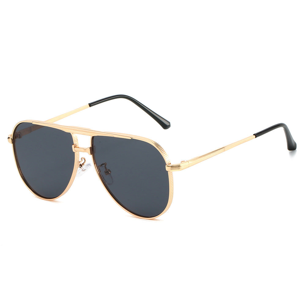 Damen Vintage Piloten-Sonnenbrille Karnz