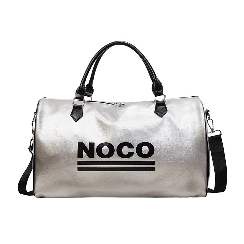 Schlanker Metallischer Reise-Duffel