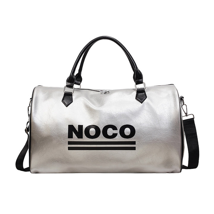 Schlanker Metallischer Reise-Duffel
