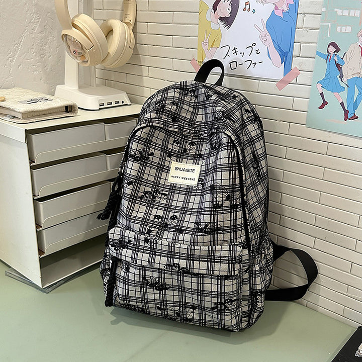 Floral Spitzmuster Rucksack