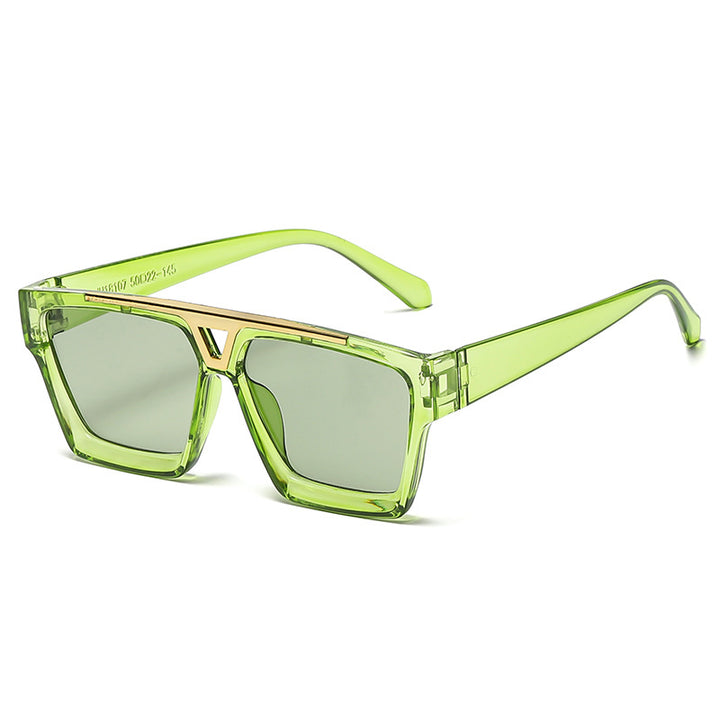 Damen oversized Sonnenbrille im stilvollen Schildpatt-Design Karnz