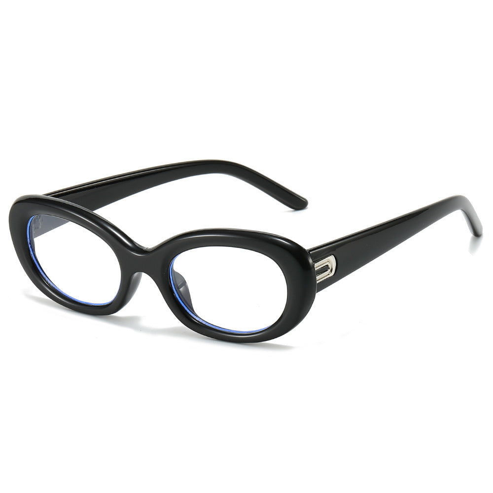 Chic Overgroße Oval Sonnenbrille Karnz