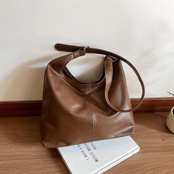 WoSpacious Soft Leather Hobo Bag Karnz
