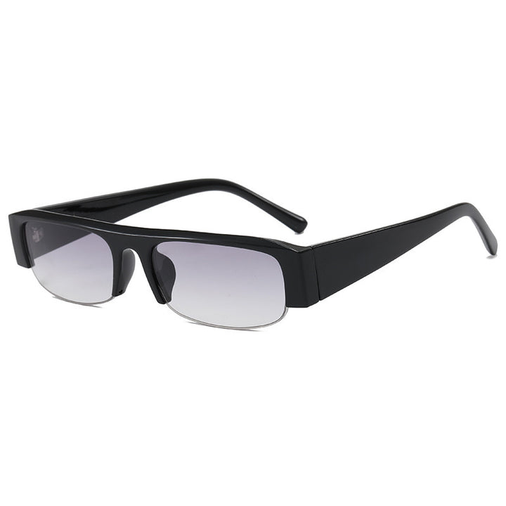 Zeitgenössische retro-inspirierte Flachlinsen-Sonnenbrille Karnz