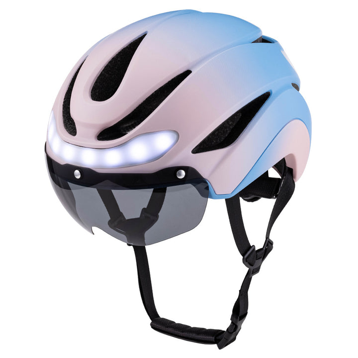 Fortgeschrittene Fahrradhelm mit integriertem Sicherheitslicht Karnz