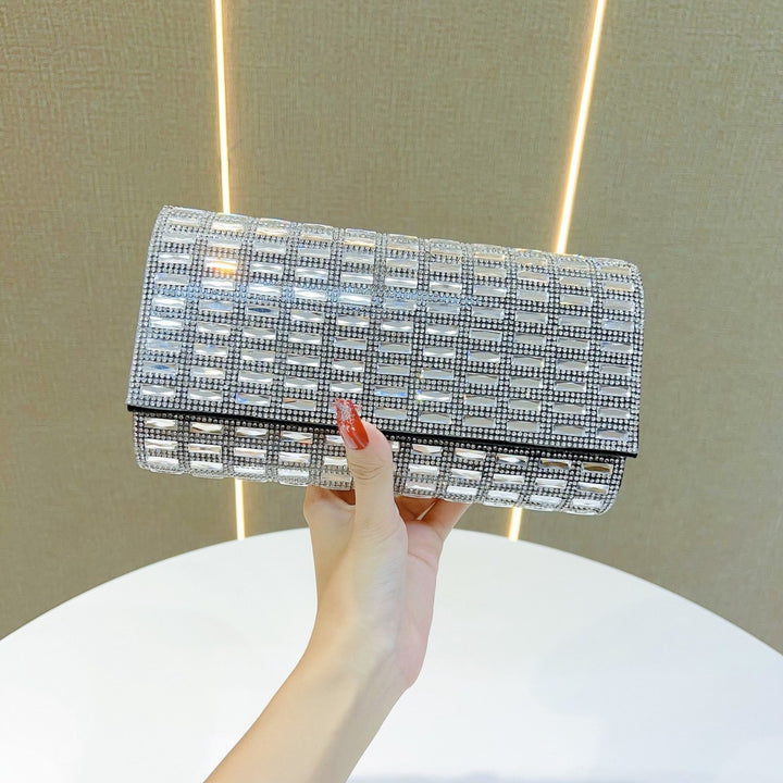 Glamouröse Kristallbesetzte Abendclutch