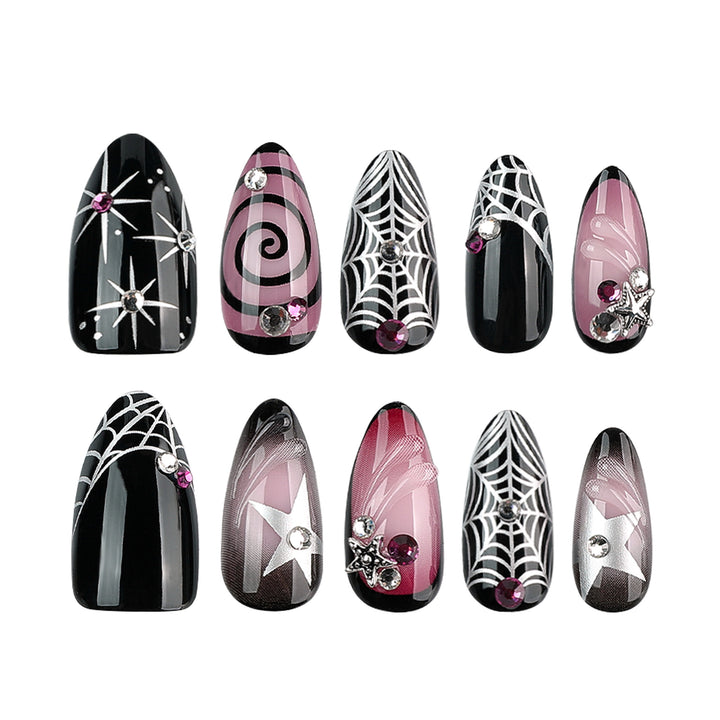 Kunstvolle Halloween Nagelkunst Karnz